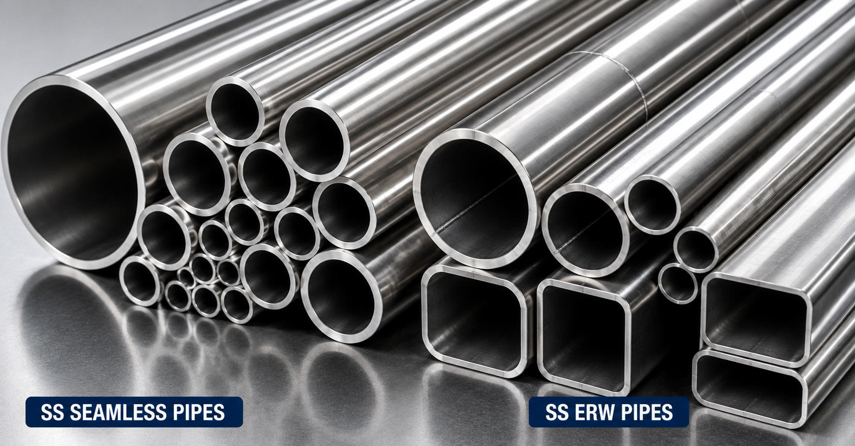 SS SEAMLESS & ERW PIPES